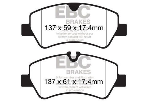 Dp42152r ebc yellowstuff rear - dp42152r,